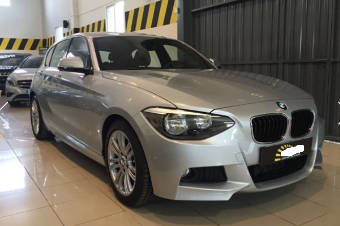 Left hand drive BMW 1 SERIES 118D SPANISH REGISTERED